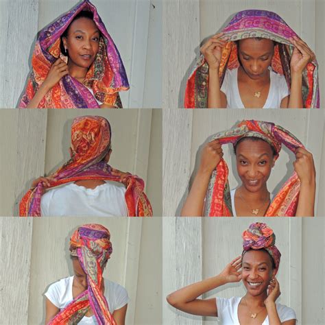 cultures that wear head wraps.